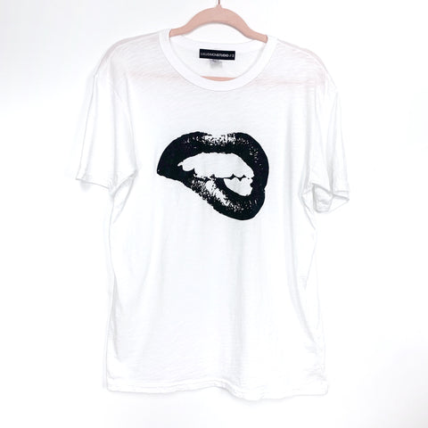 Lulusimonstudio Graphic Tongue Tee- Size S