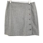 Banana Republic Grey Side Button Up Skirt NWT- Size 6