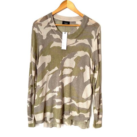 VICI Camo Light Zip Sweater NWT- Size S (see notes)