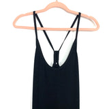 Goldray Black Racerback Tank Midi Dress- Size XL