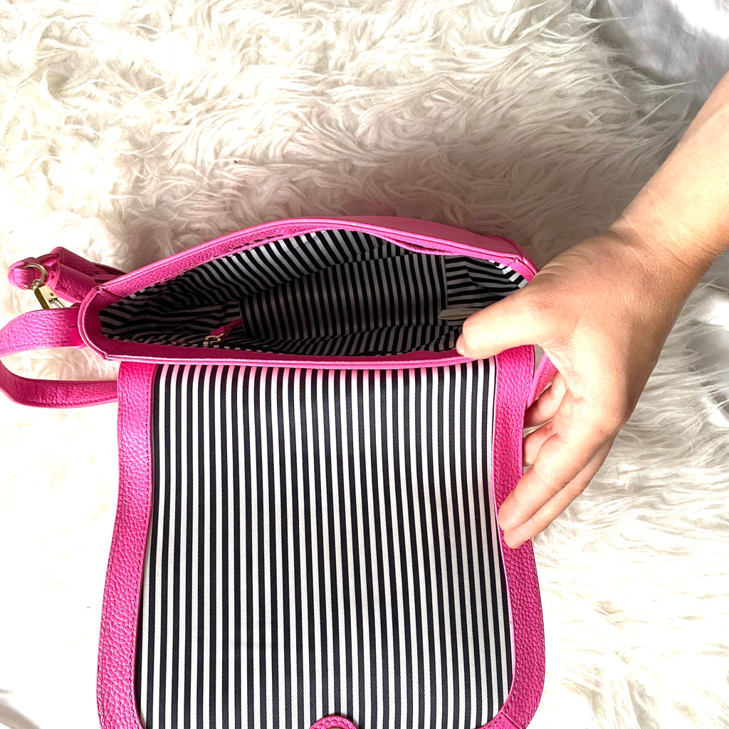 Kate Spade Hot Pink Pebbled Crossbody (see notes) – The Saved Collection