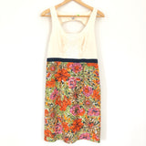 Anthropologie (We Love Vera) Floral Crochet Detail Dress- Size 4