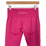 Thick Athletics Pink Heather Leggings- Size L (Inseam 25”)