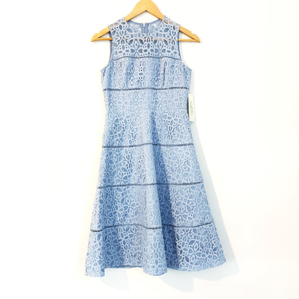 eliza j light blue lace dress Fit & Flare NWT- Size 2P – The Saved Collection comfortable lining of 96% high-end women's fashion Seven Combat Boot Outfits Color:Cactus