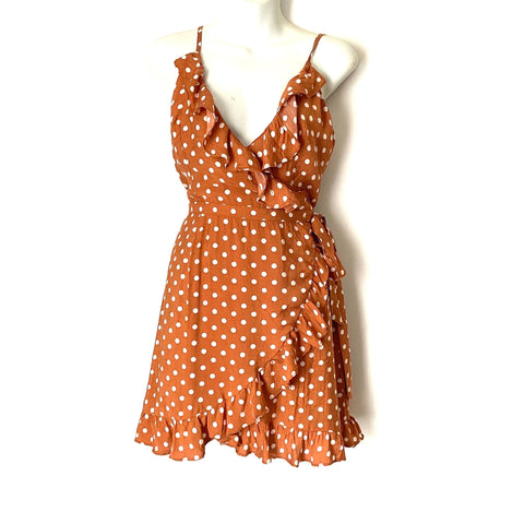 Zoey Reva Polka Dot Wrap Dress NWT- Size XS (Jana)