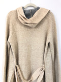 Lovestitch Tan Hooded Duster Cardigan- Size M/L