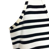 Lululemon Black/White Striped Racerback Tank- Size ~S (see notes)