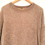 &Merci Taupe Chenille Sweater Dress- Size S