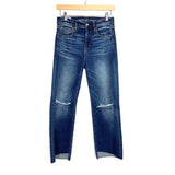 American Eagle Super Stretch Hi Rise Distressed Crop Flare NWT- Size 2S (Inseam 24")