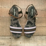 Gioseppo Camouflage Sandals NWT- Size 37
