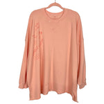 Aerie Peach After Sunset Smile + Wave Oversized Sweatshirt- Size XL (sold out online, see notes)