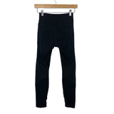 J.ING Black Mesh Leggings- Size S Inseam 23")