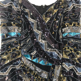 French Connection Carnival Strapless Sequins and Beaded Dress- Size 12