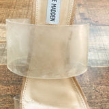 Steve Madden Clear Strap Espadrille Wedge- Size 8.5 (see notes)