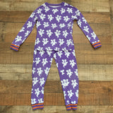 Disney Purple Mickey Ghost Pajama Set- Size 6