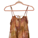 Wild Fable Eggplant/Tan Tye Dye Ruffle Dress NWT- Size S (sold out online)