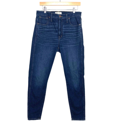 Madewell 10” High-Rise Dark Wash Skinny Jeans- Size 30 (Inseam 27.5")