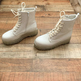 Steve Madden Betty White Combat Boots- Size 9 (See Notes)