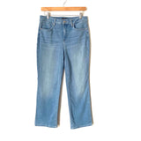 NYDJ Lift x Tuck Marilyn Straight Stretch Skinny Jeans- Size 10P (Inseam 24.5”)