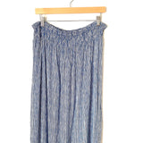 Mudpie Blue “Bri” Maxi Skirt NWT- Size L