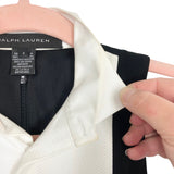 Ralph Lauren Black/White Collared Shirt Dress- Size 2 (see notes)