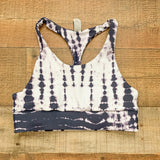 Savvi Purple/White Tie Dye Sports Bra- Size S