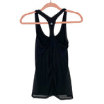 Lululemon Black Mesh Back Racerback Tank- Size ~S (see notes)