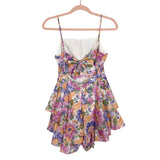 Angel Biba Floral Wired Front Back Tie Romper- Size S