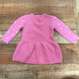 Hatley Baby Pink and Cream Sweater Dress- Size 18-24M (sold out online)