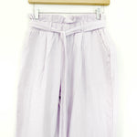 Priceless Lavender High Waisted Paperbag Ankle Pants- Size S (Inseam 26.5”)