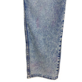 7 For All Mankind Acid Wash High Waist Cropped Straight Jeans- Size 32 (see notes, Inseam 27")