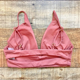 L*Space Padded Double Strap Bikini Top- Size S