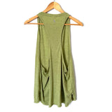 Icyzone Green Razorback Top- Size M