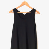 Leith Black Drop Waist High/Low Dress- Size XS