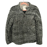 Thread & Supply Grey Cozy Side Slit Cozy Pull Over- Size S