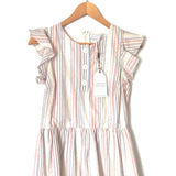 English Factory Striped Linen Like Dress NWT- Size XS