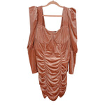 Eloquii Blush Velvet Bustier Dress- Size 14 (sold out online)