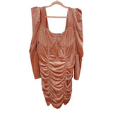 Eloquii Blush Velvet Bustier Dress- Size 14 (sold out online)