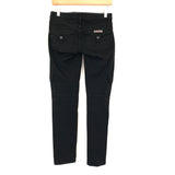 Hudson Black Cargo Style Jeans- Size 25 (Inseam 28.5”)