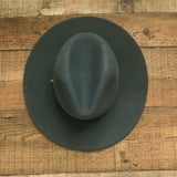 Lock Of Color Grey Hat With Camel Belt NWT- Size S (55 CM)