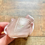 Wendy Bellissimo Pink Ballet Baby Shoes- Size 1 (~0-3M, see notes)