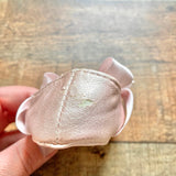 Wendy Bellissimo Pink Ballet Baby Shoes- Size 1 (~0-3M, see notes)