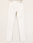 Adriano Goldschmied The Stevie Slim Straight White Jeans- Size 27 (Inseam 30")