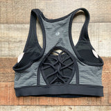 Lululemon Black/Grey Padded Sports Bra- Size ~4 (see notes)