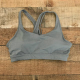 Athleta Grey Padded Sports Bra- Size S