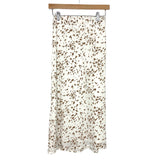 Allie Rose Animal Print Midi Skirt- Size S