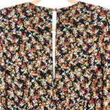 Buddy Love Black/Orange/Red/Grey Floral Long Sleeve Dress- Size S