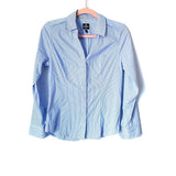 Express Striped “The Essential Shirt” Button Up Top- Size S
