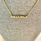 My Little Necklace Lowercase mama Necklace (NEW)
