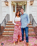 Superdown White Crossed Crop Sweater- Size S